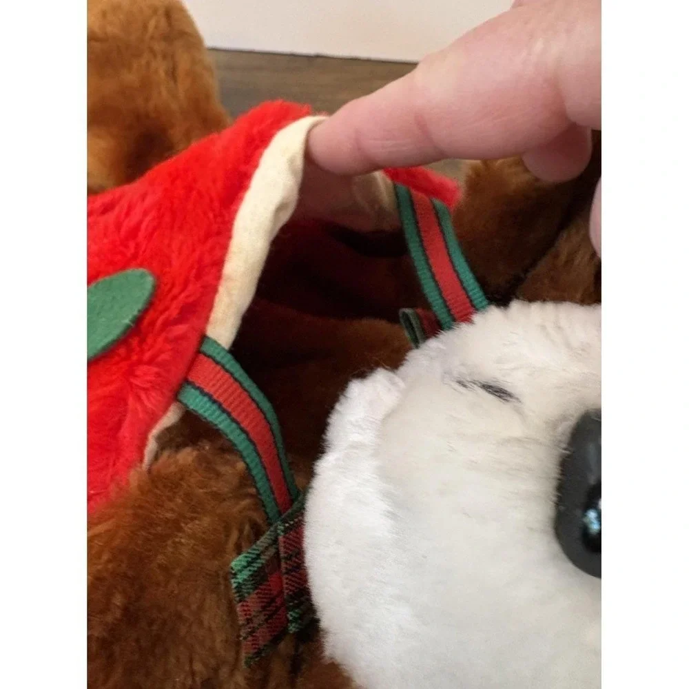 VTG Santa's Best Teddy Bear 15